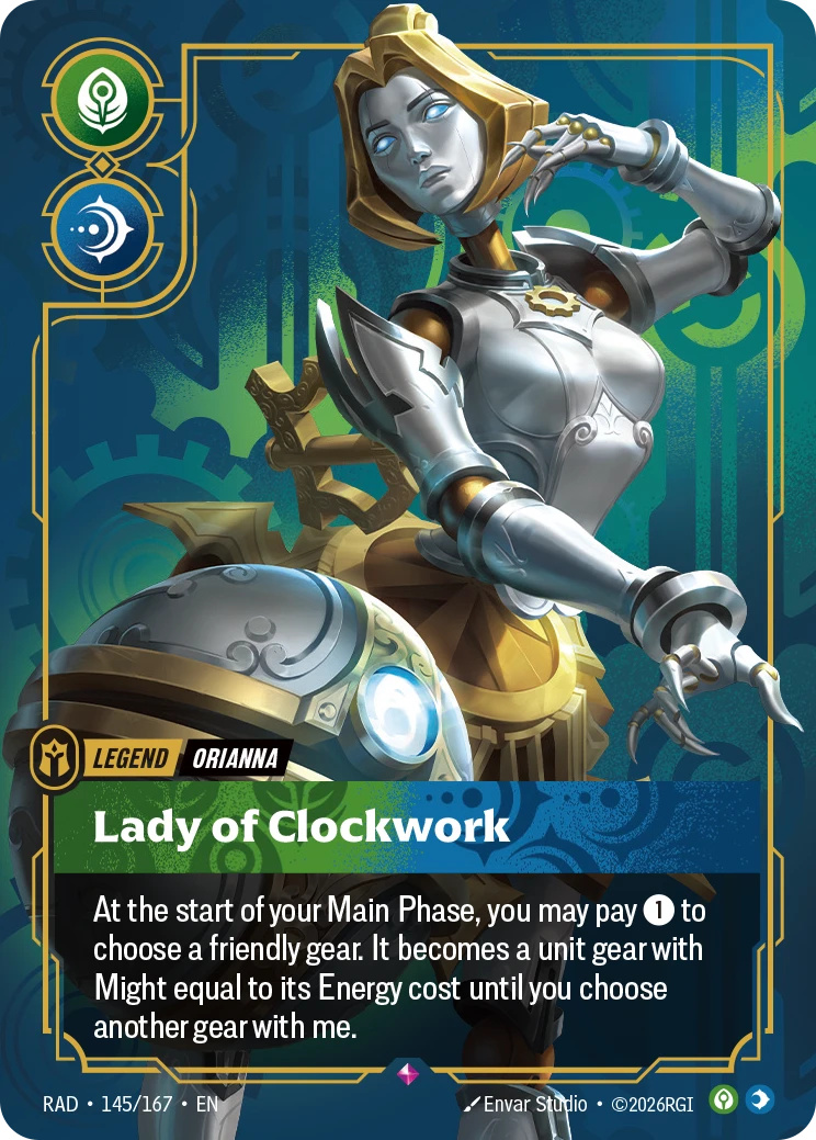 Orianna Lady of Clockwork - Radiance 145/167