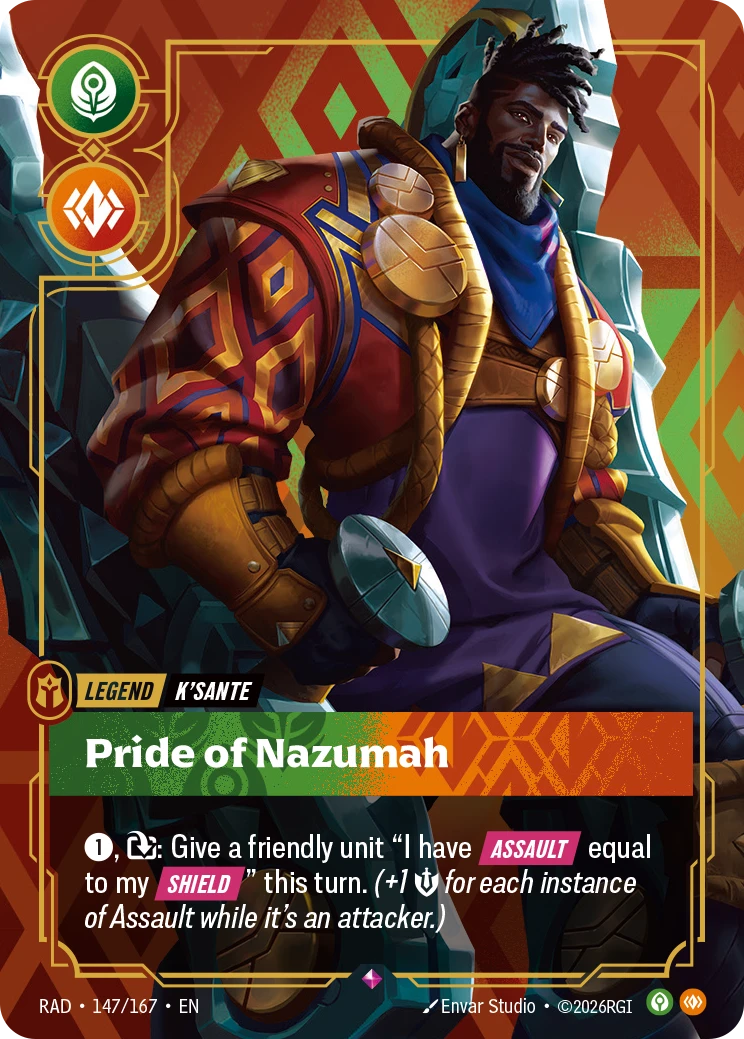 K'Sante Pride of Nazumah - Radiance 147/167