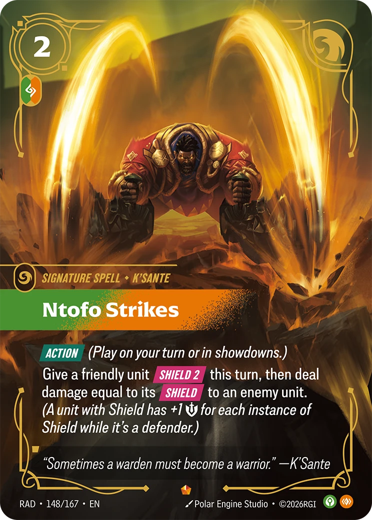 Ntofo Strikes - Radiance 148/167