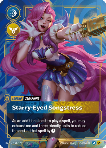 Seraphine Starry-Eyed Songstress - Radiance 151/167