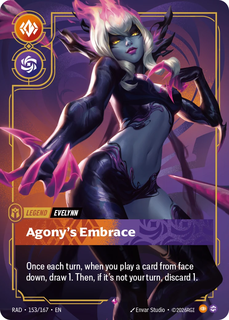 Evelynn Agony's Embrace - Radiance 153/167