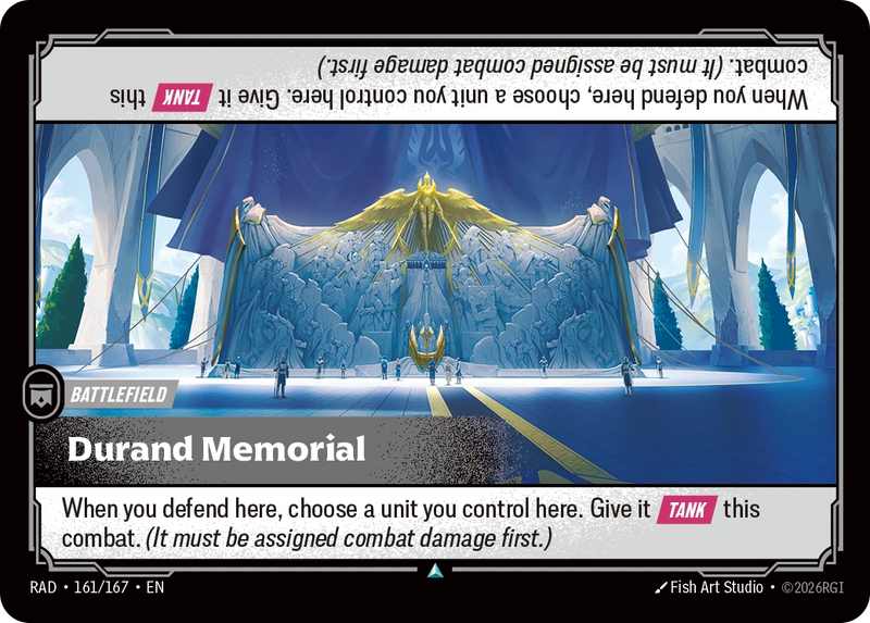 Durand Memorial - Radiance 161/167