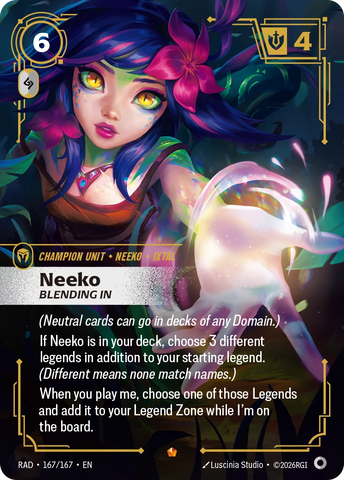 Neeko Blending In - Radiance 167/167