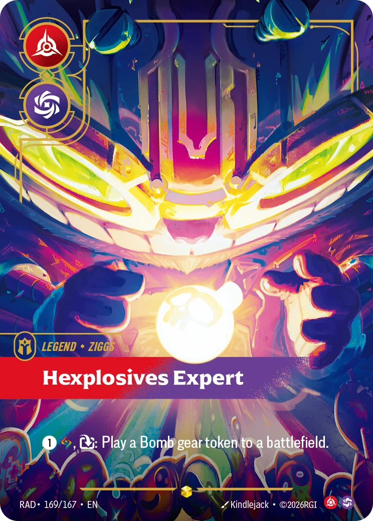 Ziggs Hexplosives Expert (Overnumbered) - Radiance 169/167