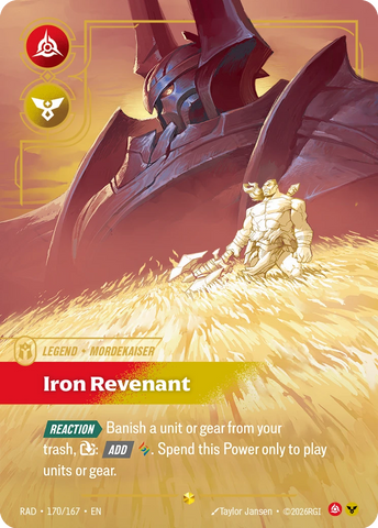 Mordekaiser Iron Revenant (Overnumbered) - Radiance 170/167