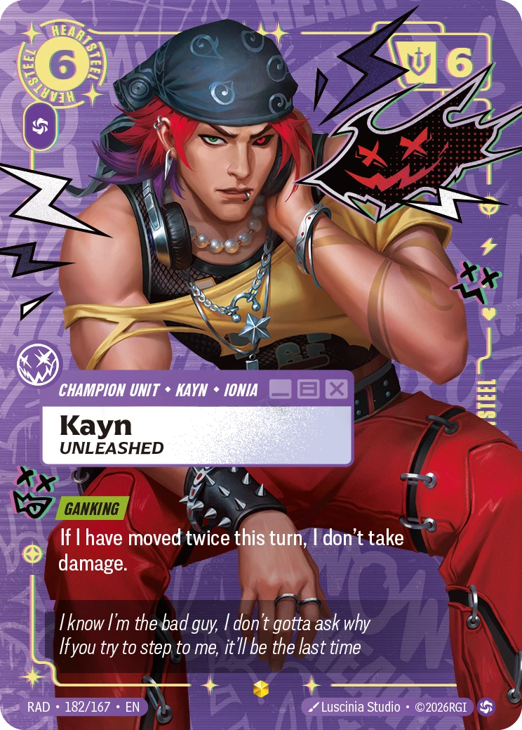 Kayn Unleashed (Overnumbered) - Radiance 182/167