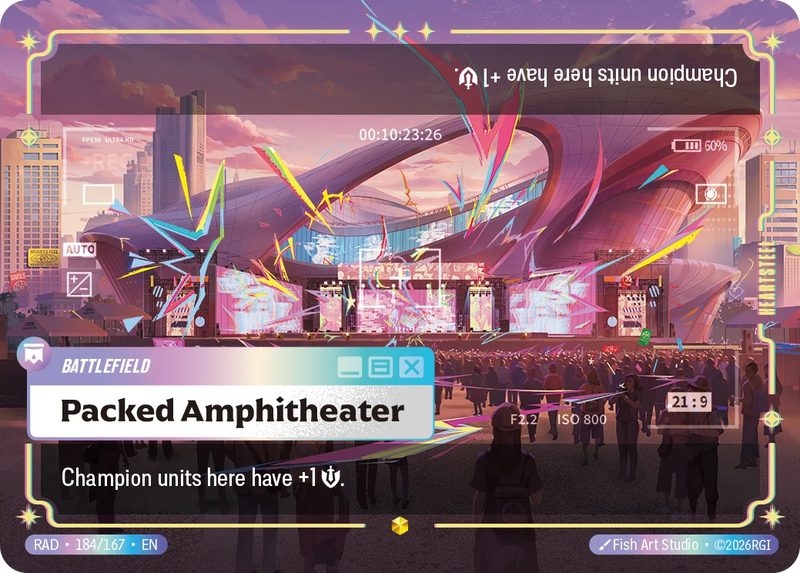 Packed Amphitheater (Ultimate Rare) - Radiance 184/167