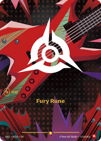 Fury Rune (Alternate Art) - Radiance R01a