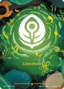 Calm Rune (Alternate Art) - Radiance R02a