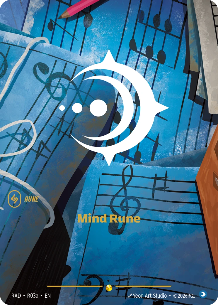 Mind Rune (Alternate Art) - Radiance R03a