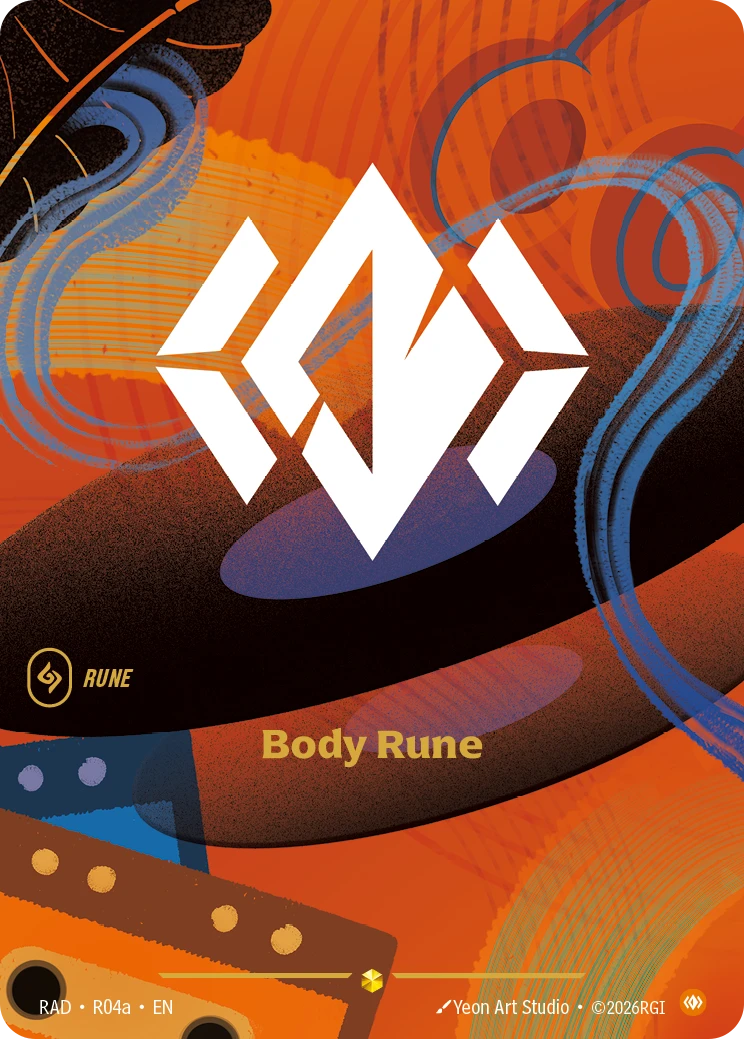 Body Rune (Alternate Art) - Radiance R04a