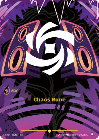 Chaos Rune (Alternate Art) - Radiance R05a
