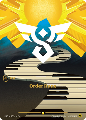 Order Rune (Alternate Art) - Radiance R06a