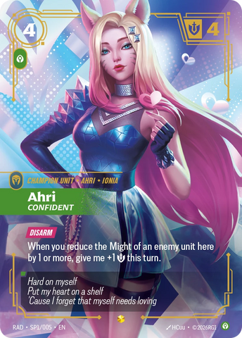 Ahri Confident - Radiance SP1/005