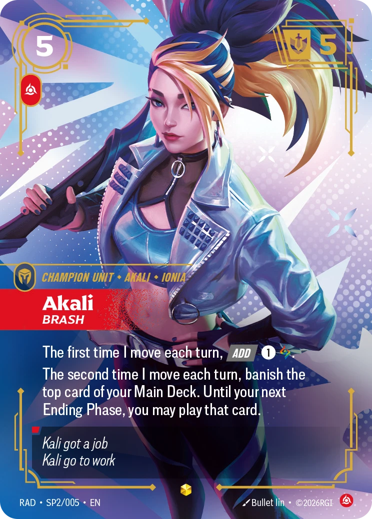 Akali Brash - Radiance SP2/005