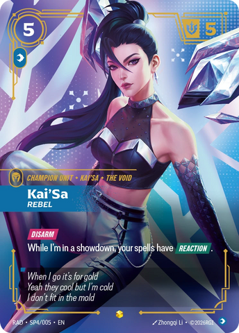Kai'Sa Rebel - Radiance SP4/005