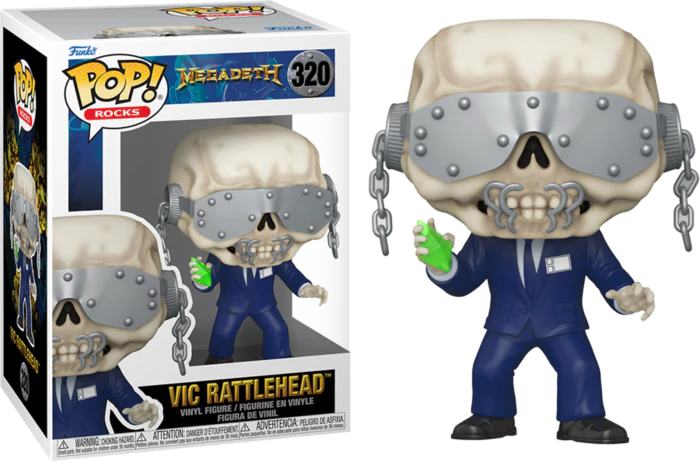 Megadeath - Vic Rattlehead Pop! 320