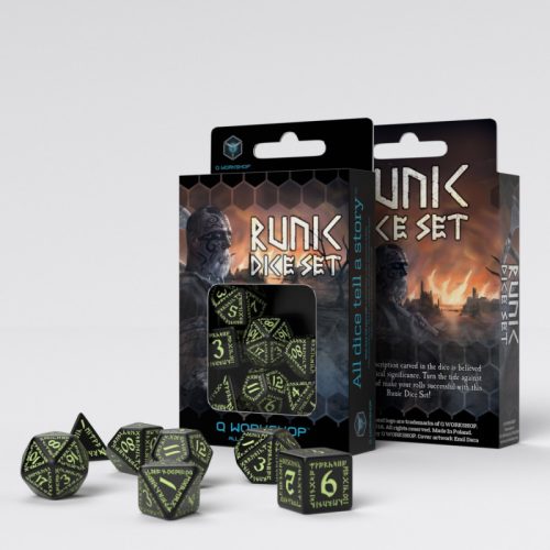 Q Workshop - Runic RPG Dice Set