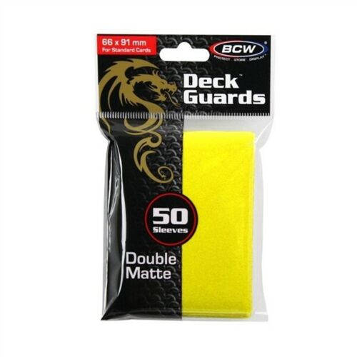 BCW Deck Guard (50) Yellow
