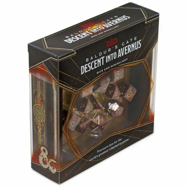 D&D: Baldur's Gate: Descent into Avernus - Dice and Miscellany