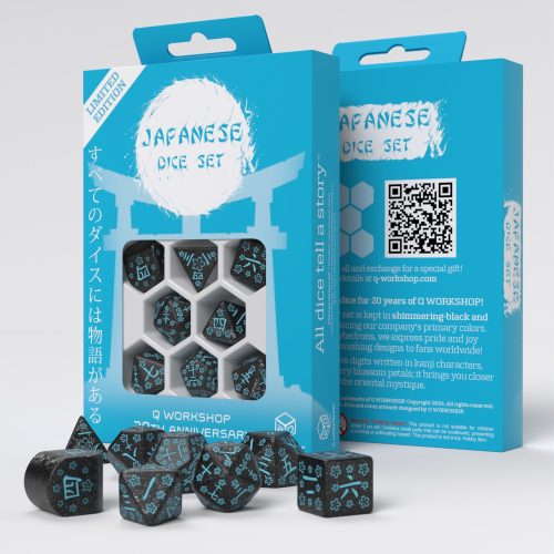 Q Workshop - 20th Anniversary Dice Sets