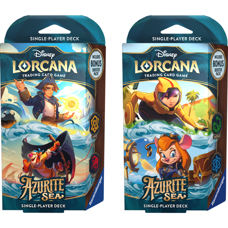 Disney Lorcana TCG - Azurite Sea Starter Decks