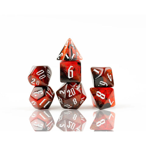 Sirius Dice – Dice Set – Cherry Nebula