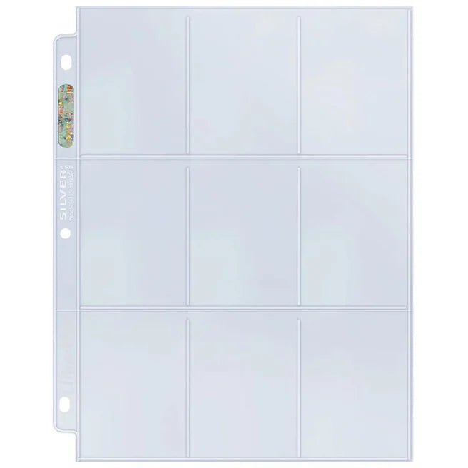 Ultra Pro 9 Pocket Page - 25 Pack