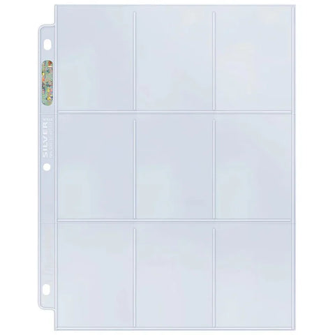 Ultra Pro 9 Pocket Page - 25 Pack