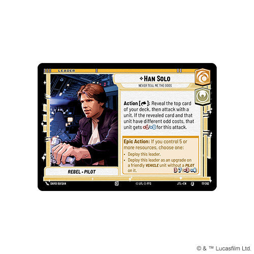 Star Wars Unlimited Spotlight Deck - Jump to Lightspeed