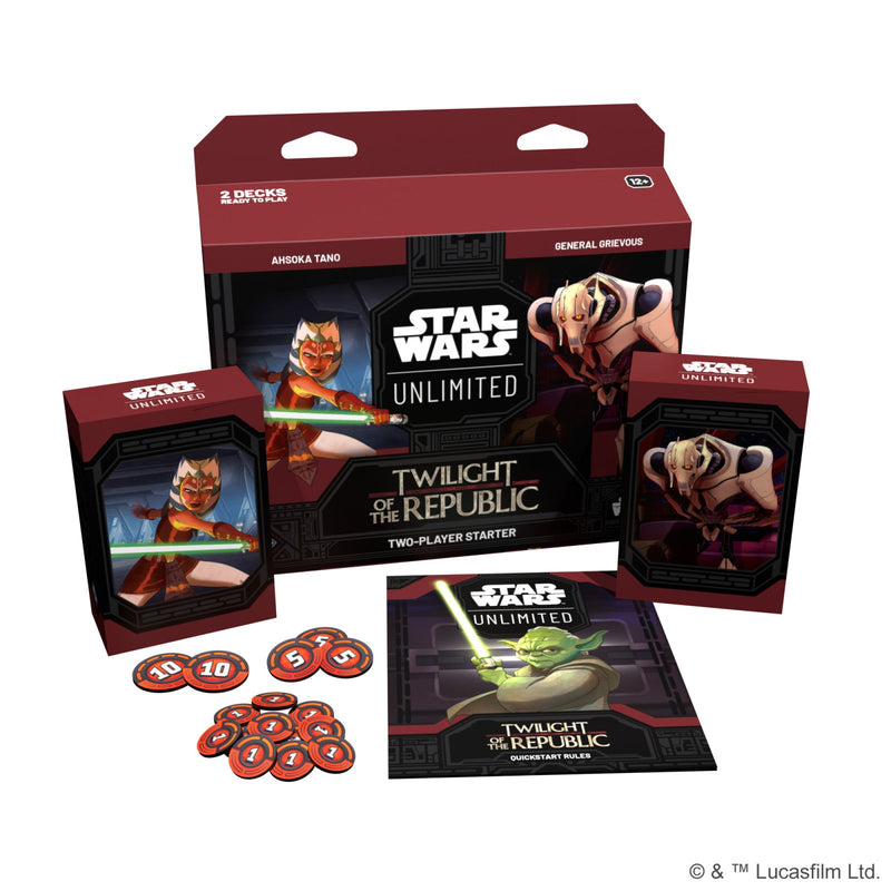 Star Wars Unlimited Two-Player Starter Deck - Twilight of the Republic