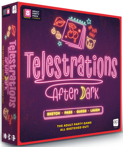 Telestrations After Dark (17+ Year) 8 Player New Edition