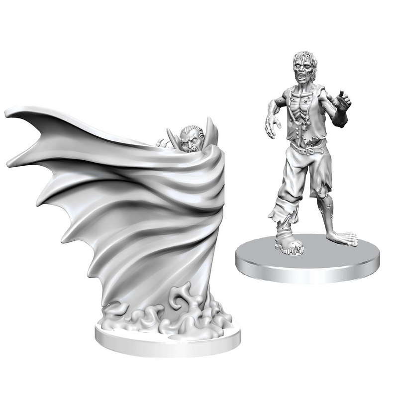 D&D Nolzur's Marvelous Miniatures: Classic Vampire & Classic Zombie