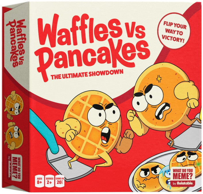 Waffles vs Pancakes