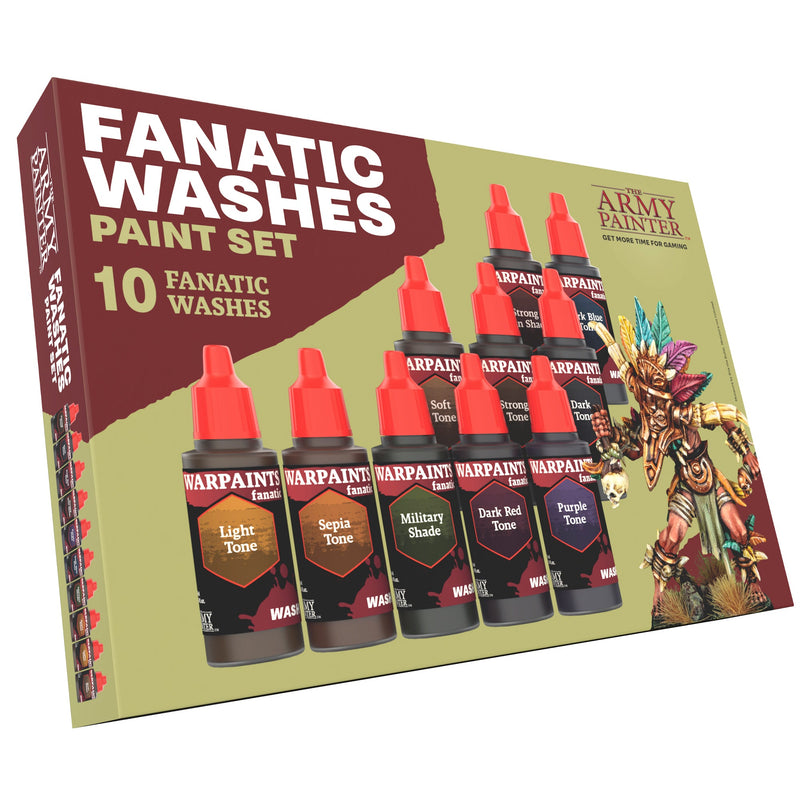 The Army Painter: Fanatic Washes Paint Set