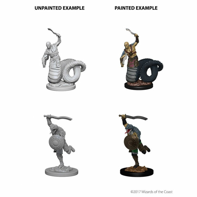 D&D Nolzurs Marvelous Unpainted Miniatures Yuan-Ti Malisons