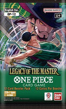 One Piece TCG Booster Pack [OP-12] - Legacy of The Master
