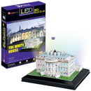 LED 3D Puzzle - The White House