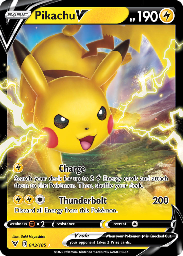 Pikachu V PSA 8 トレーディングカード Pikachu V - S8a: 25th Anniversary Collection - Pokemon Japan