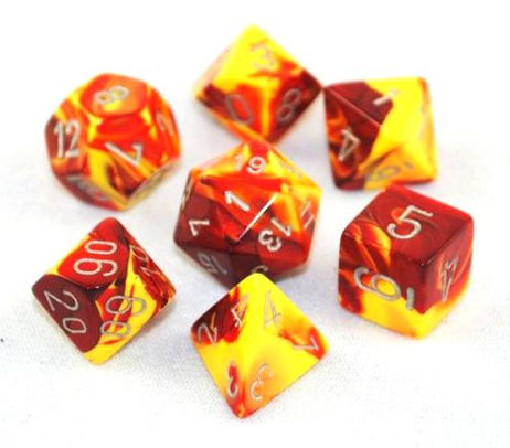 Chessex 7-Die Set - Gemini