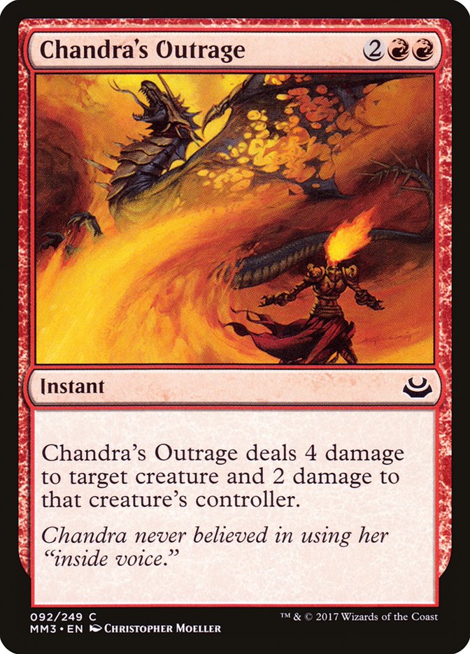 Chandra's Outrage [Modern Masters 2017]