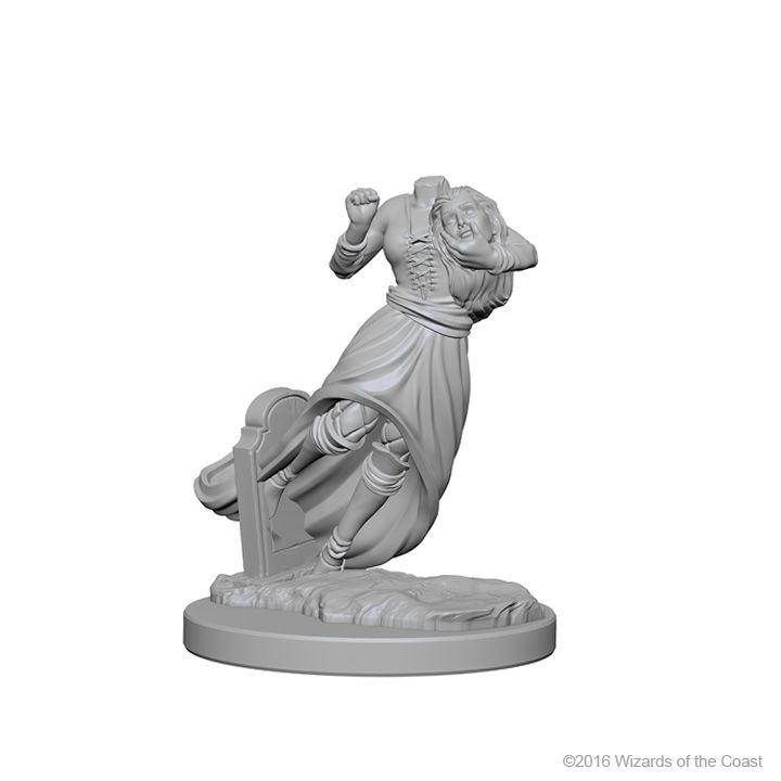 D&D Unpainted Miniatures Ghost & Banshee