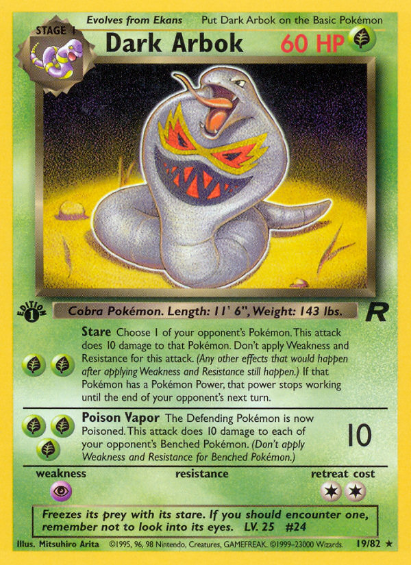 first edition team rocket cards 2000 Pokemon Team Rocket main image 0