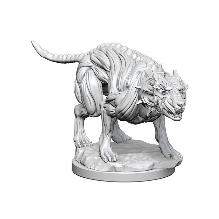 D&D Unpainted Miniatures Hell Hounds