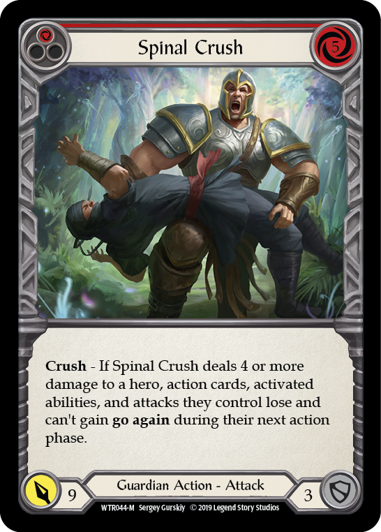 Spinal Crush [WTR044-M] (Welcome to Rathe) Alpha Print Normal
