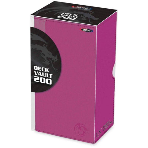 BCW Deck Vault LX 200 - Pink