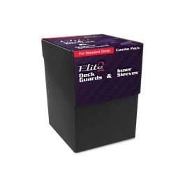 Elite 2 Deck Guards and Inner Sleeves - Black BCW