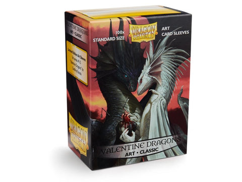 Dragonshield Art Sleeves - Valentine dragons