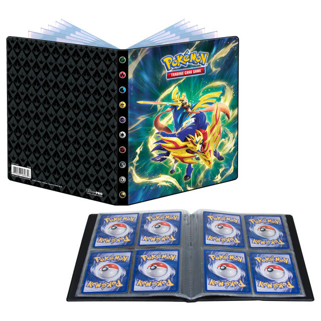 Ultra Pro Portfolio: Crowned Sword Zacian & Crowned Shield Zamazenta (4-Pocket)