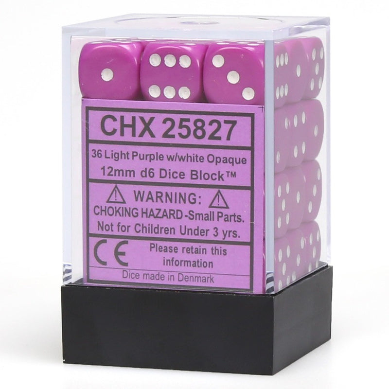 Chessex 36-Die Set - Opaque